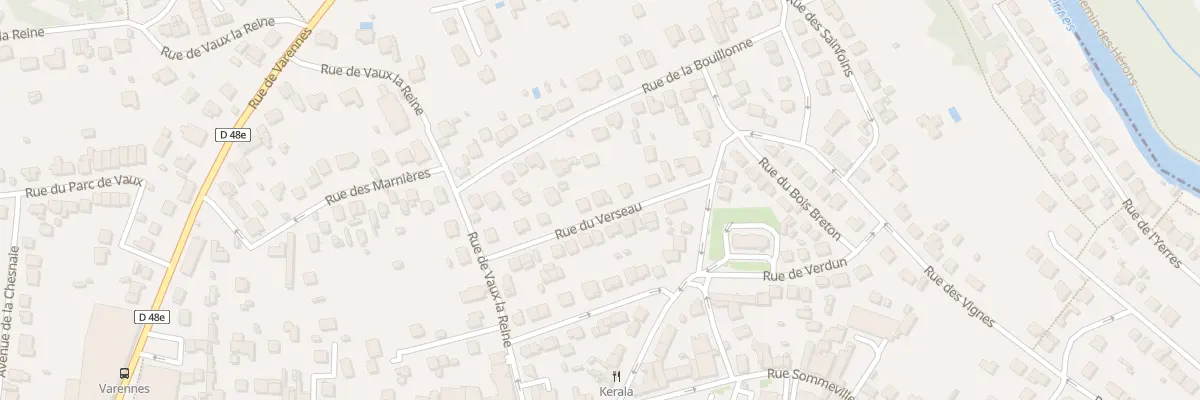 Plan du 12 Rue du Verseau à Combs-la-Ville