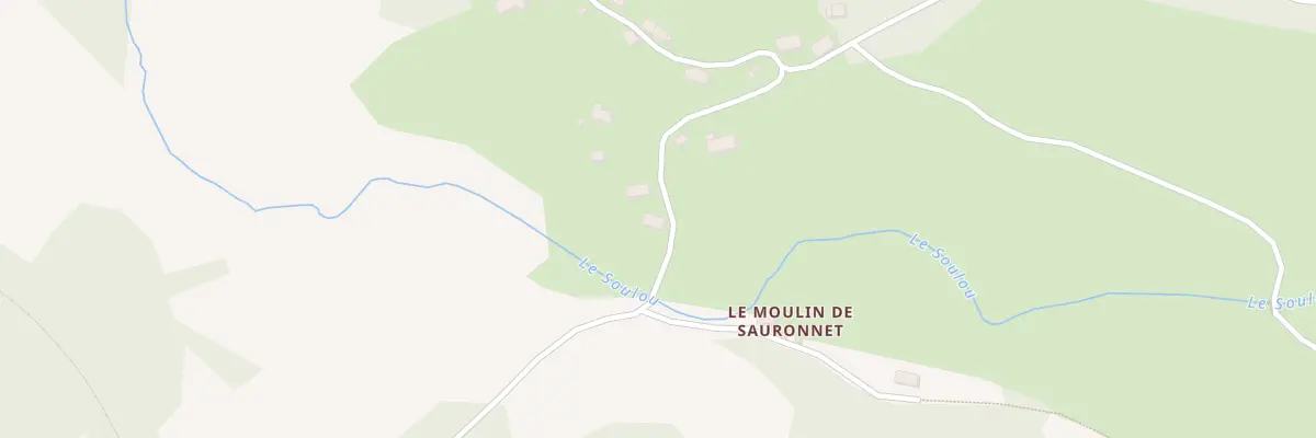 Plan du 1 Sauronnet à Antignac