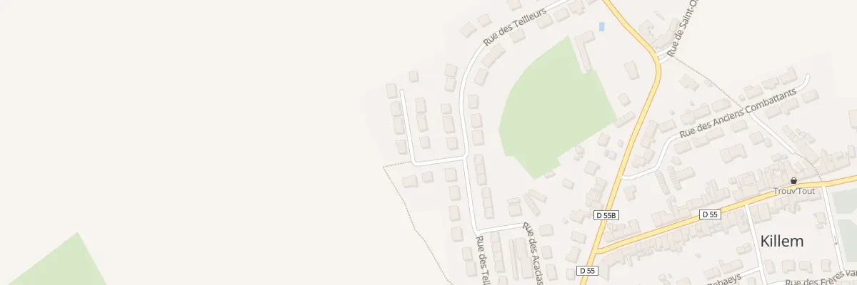 Plan du 2 Rue des 30 Moulins Flamands à Killem