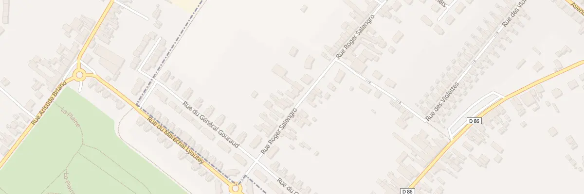 Plan du 66 Rue Roger Salengro à Haillicourt