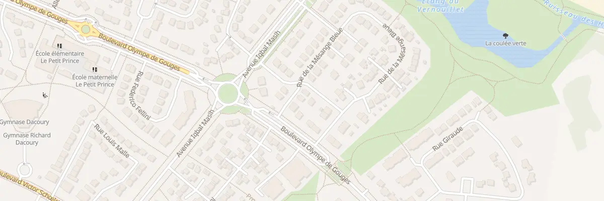 Plan du 65 Rue de la Mésange Bleue à Lieusaint