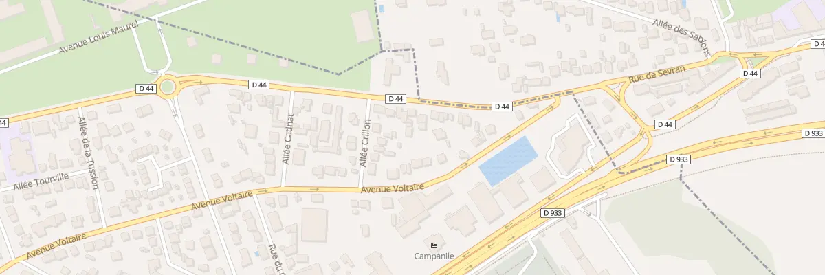 Plan du 19 Rue du Docteur Roux à Livry-Gargan