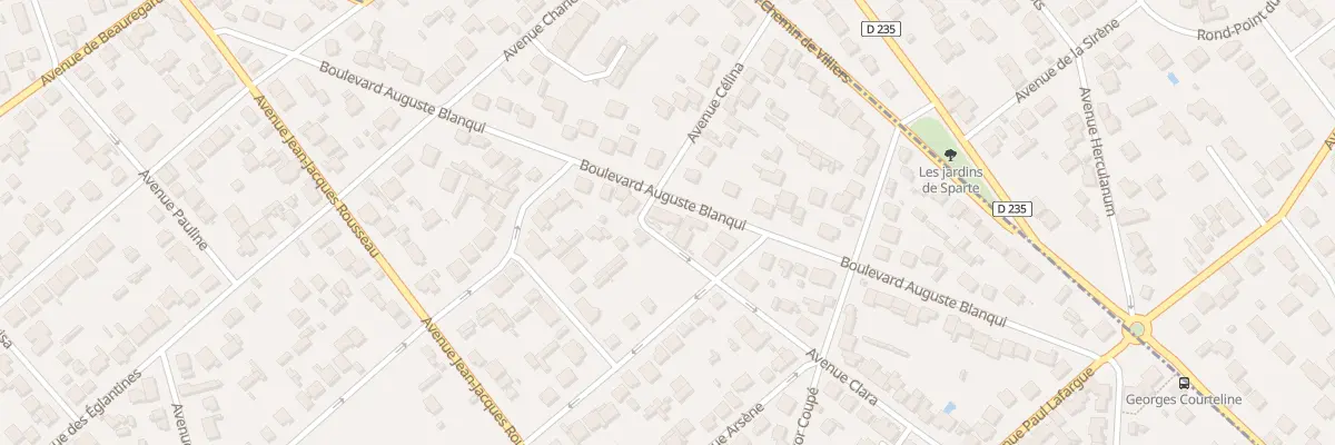 Plan du 32 Bd Auguste Blanqui à Champigny-sur-Marne