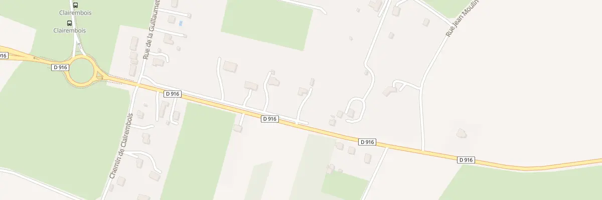 Plan du 11 Rte de Villars à Domérat