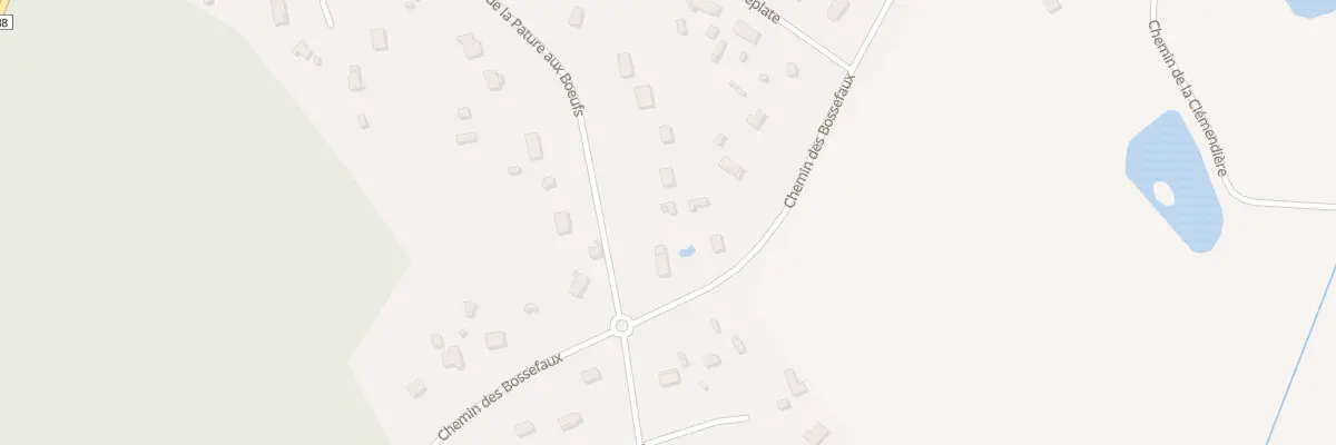 Plan du 23 Rue de la Pâture aux Boeufs à Chailly-en-Gâtinais