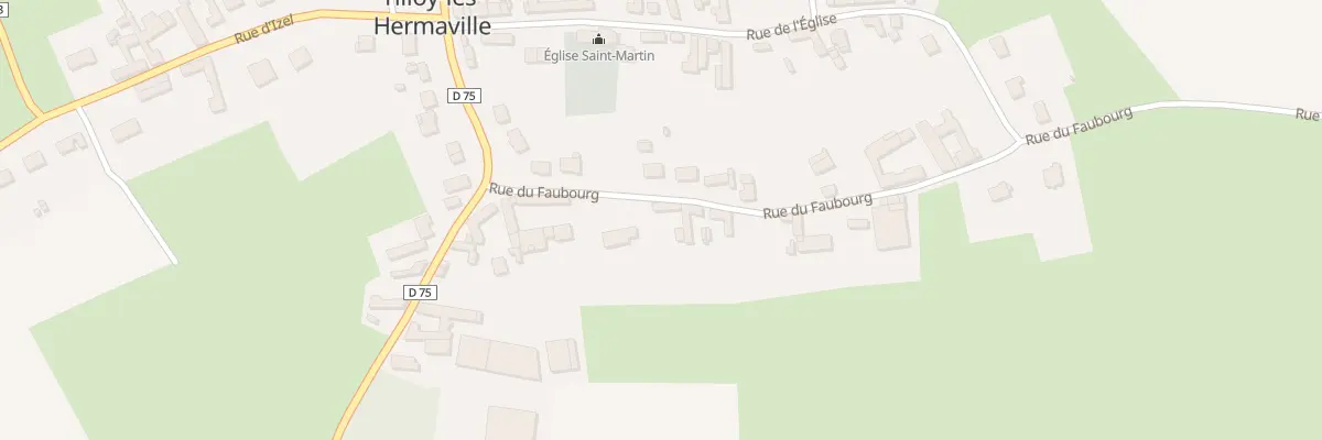 Plan du 8 Rue du Faubourg à Tilloy-lès-Hermaville
