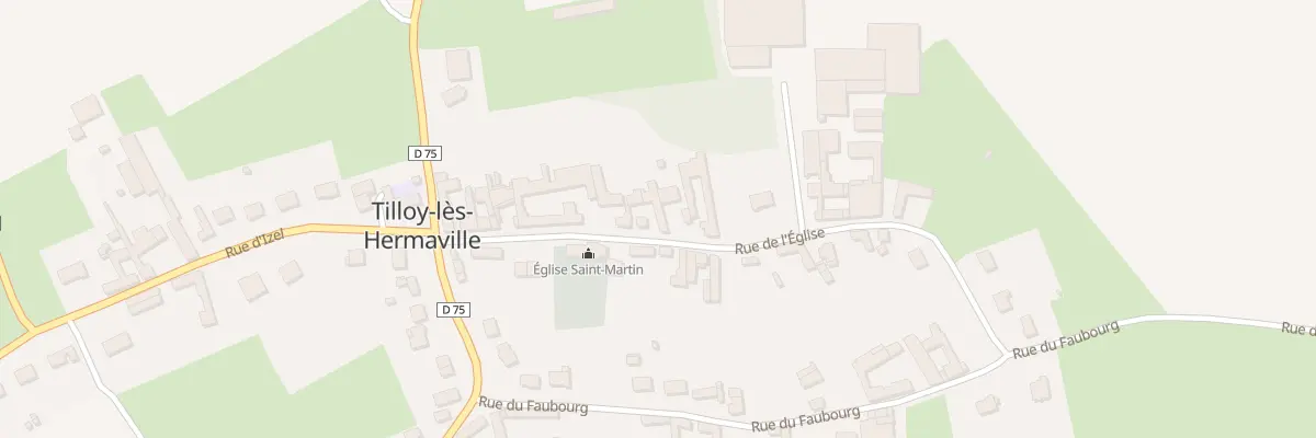 Plan du 15 Rue de l’Eglise à Tilloy-lès-Hermaville