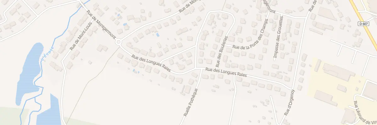 Plan du 16 Rue des Longues Raies à Pringy
