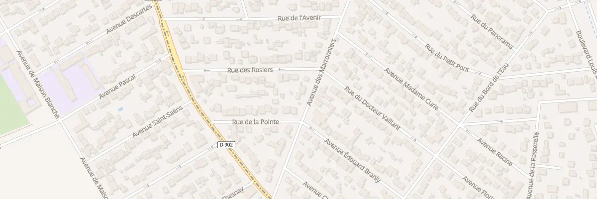Plan du 17 Av des Marronniers à Gagny