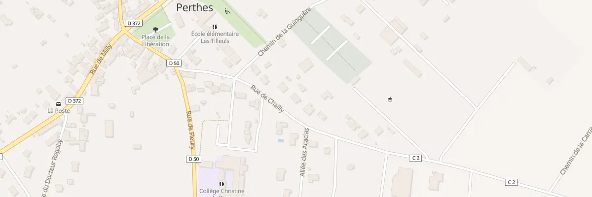 Plan du 17 Rue de Chailly à Perthes