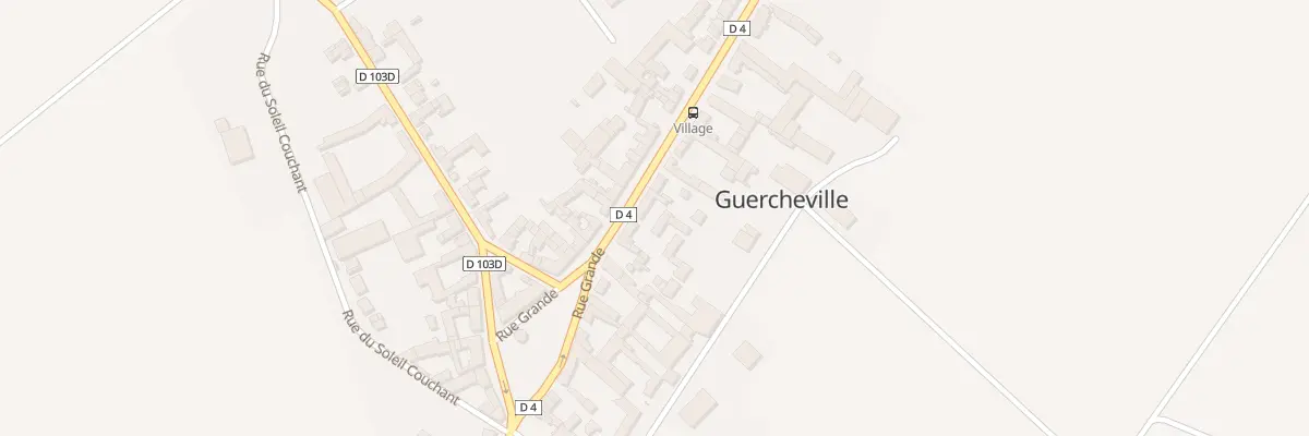 Plan du 38 Rue Grande à Guercheville