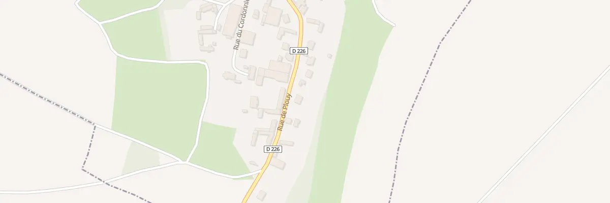 Plan du 5022 Rue de Plouy à Bresle