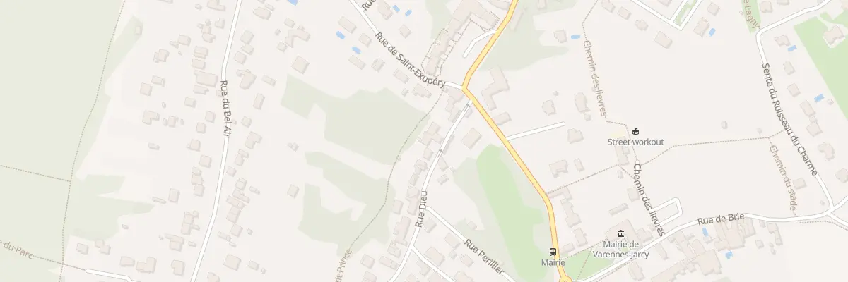 Plan du 6 Rue Dieu à Varennes-Jarcy