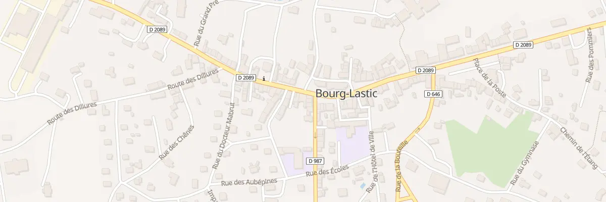 Plan du 3 Rte de Tulle à Bourg-Lastic