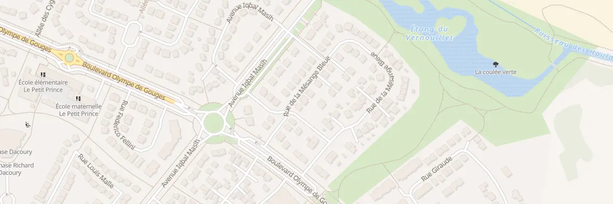 Plan du 57 Rue de la Mésange Bleue à Lieusaint