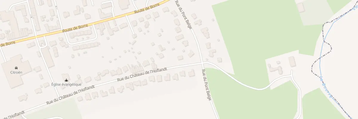 Plan du 139 Rue du Château de l’Hoflandt à Hazebrouck