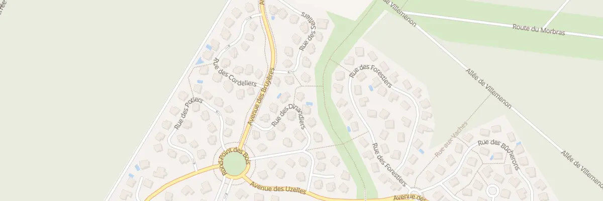 Plan du 34 Rue des Dinandiers à Marolles-en-Brie