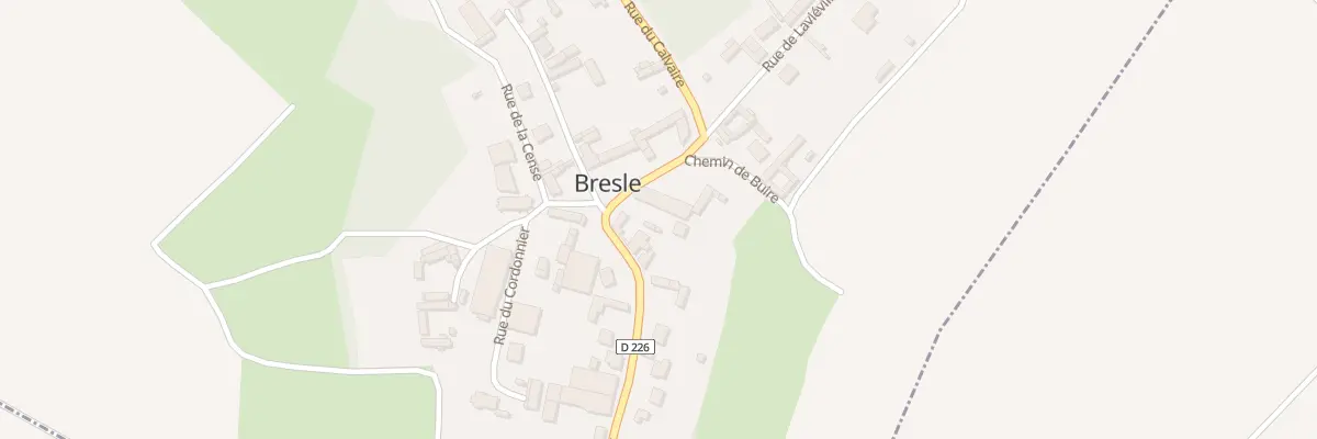 Plan du 4 Pl Tilleuls à Bresle