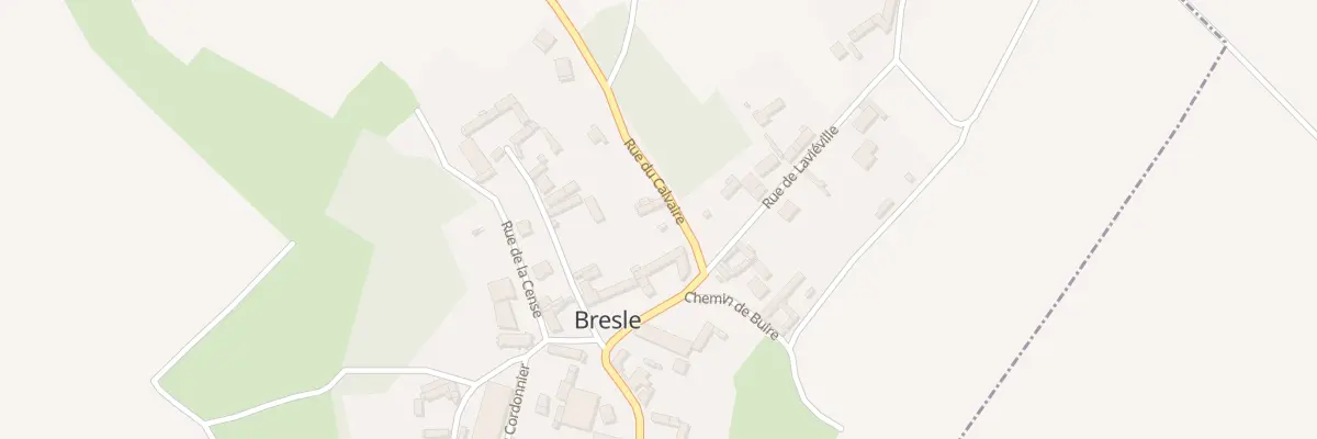 Plan du 3 Rue du Calvaire à Bresle