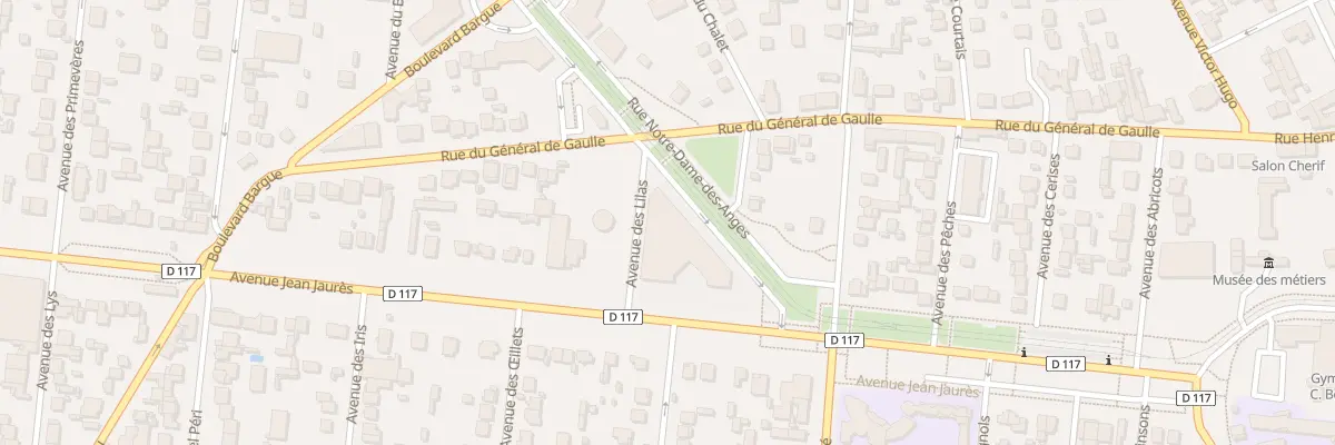 Plan du 67 Rue Notre Dame des Anges à Montfermeil