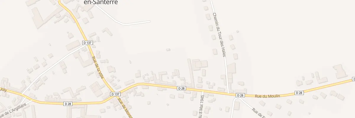 Plan du 15 Rue du Moulin à Mézières-en-Santerre