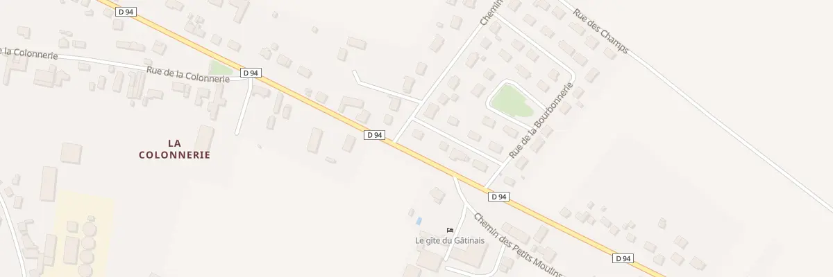 Plan du 2 Che Courteau à Corbeilles