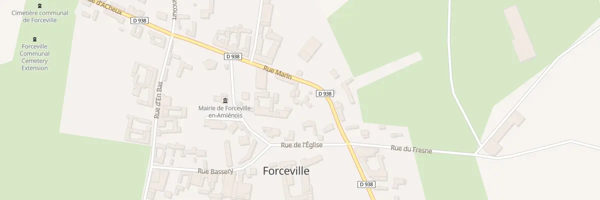 Plan du 7 Rue Marin à Forceville
