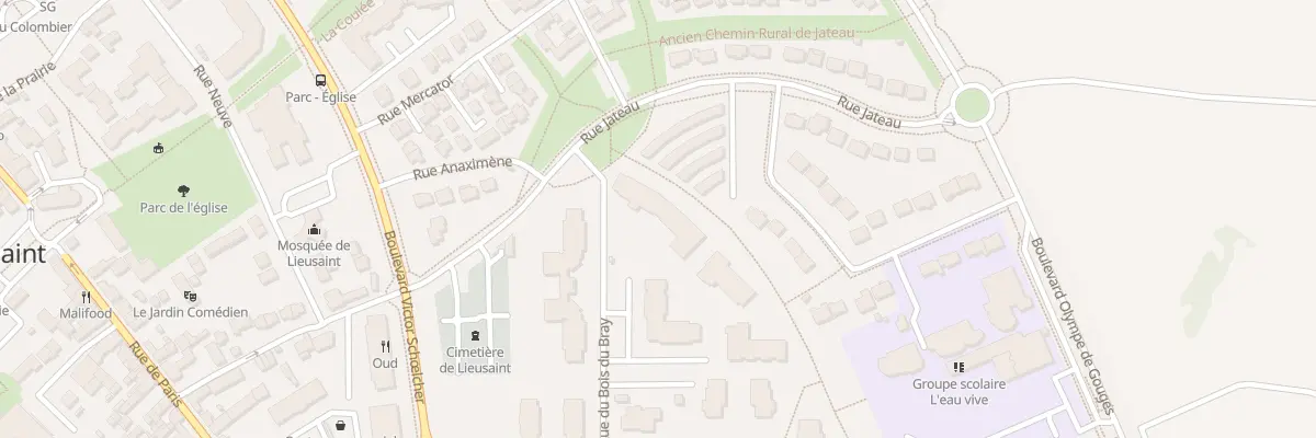 Plan du 3 Rue du Bois du Bray à Lieusaint