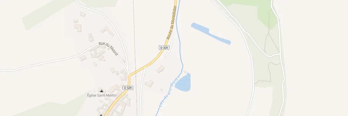 Plan du 48 Rte de Montdidier à Ayencourt