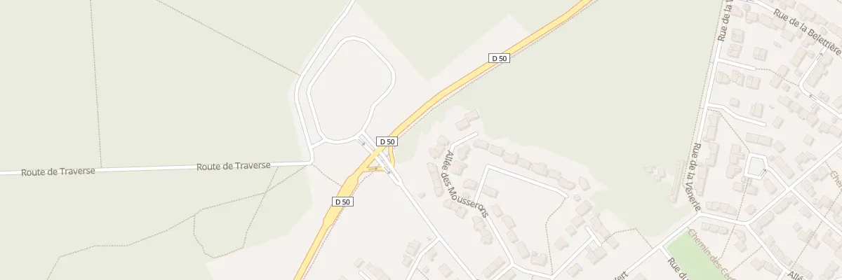 Plan du 175 All des Mousserons à Nandy
