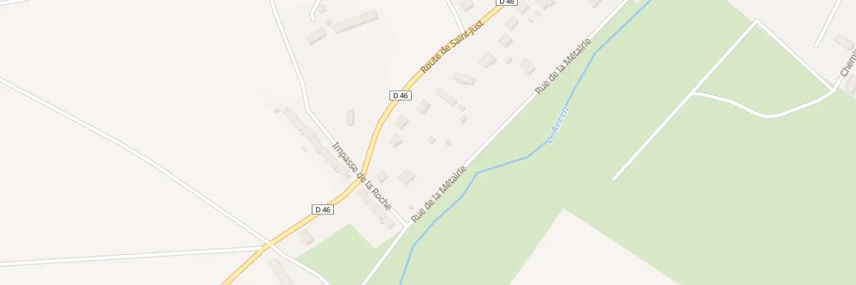 Plan du 35 Rte de Saint Just à Savigny-en-Septaine