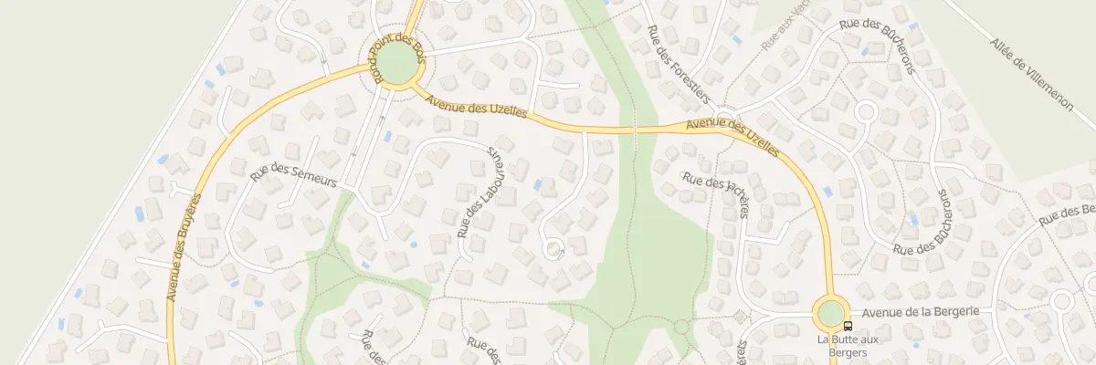 Plan du 6 Rue des Aubépines à Marolles-en-Brie