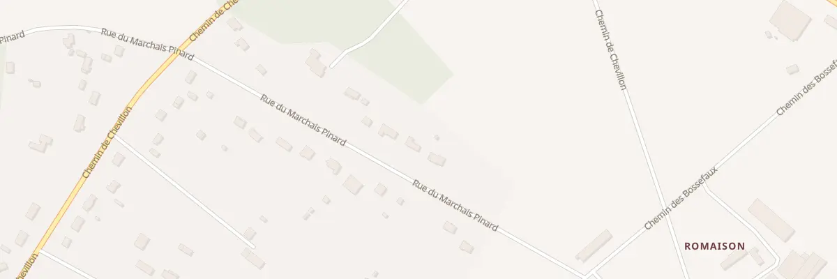 Plan du 17 Che du Marchais Pinard à Chailly-en-Gâtinais