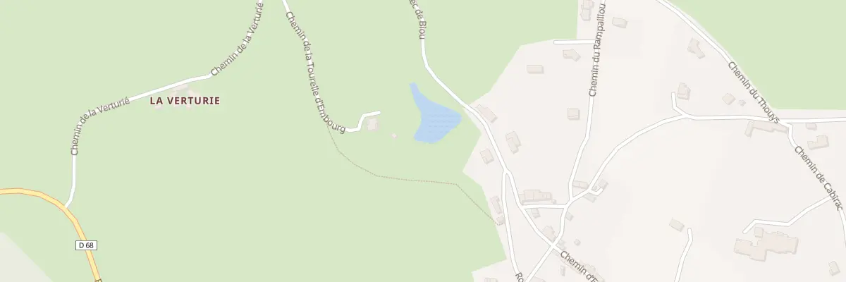 Plan du 5517 Embourg à Anglès