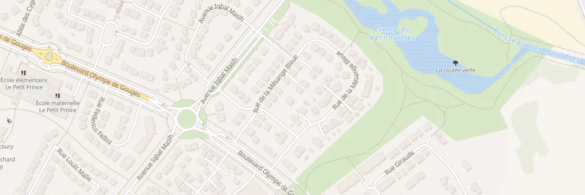 Plan du 53 Rue de la Mésange Bleue à Lieusaint