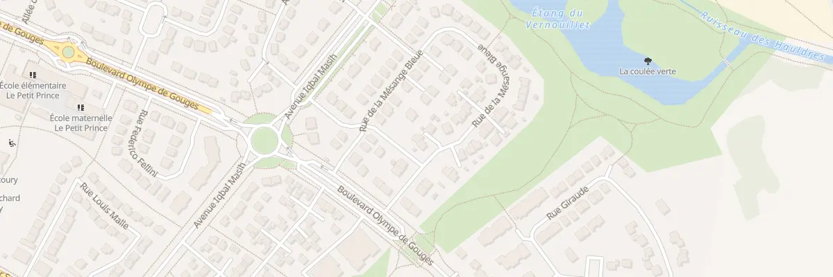 Plan du 7 Rue de la Mésange Bleue à Lieusaint