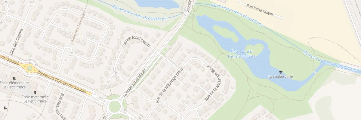 Plan du 56 Rue de la Mésange Bleue à Lieusaint