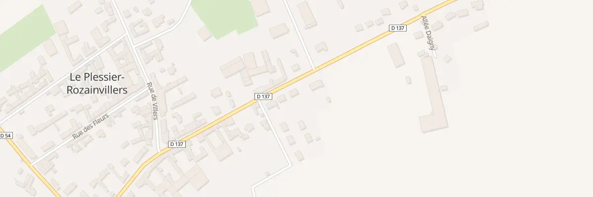 Plan du 22 Rue d’Hangest au Plessier-Rozainvillers