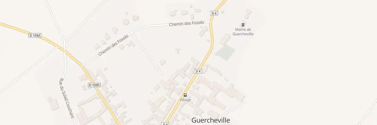 Plan du 43 Rue Grande à Guercheville