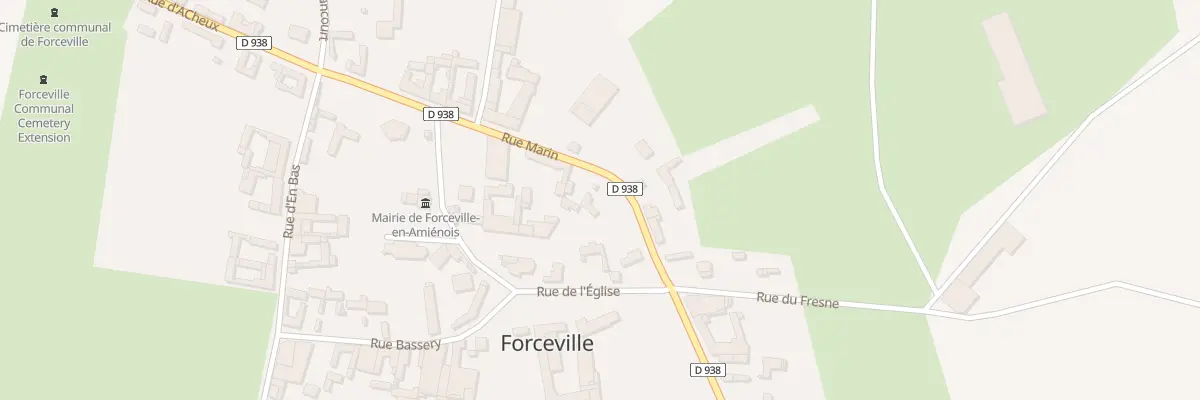 Plan du 5 Rue Marin à Forceville
