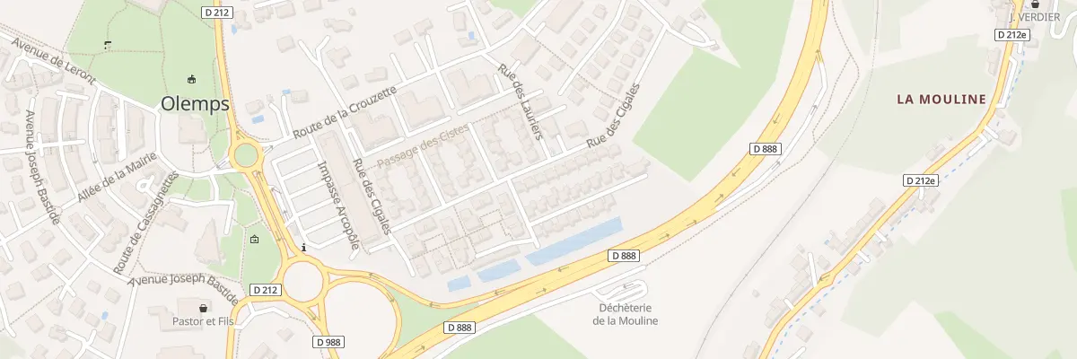 Plan du 24 Rue des Cigales à Olemps