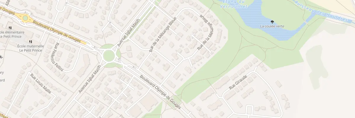 Plan du 5 Rue de la Mésange Bleue à Lieusaint