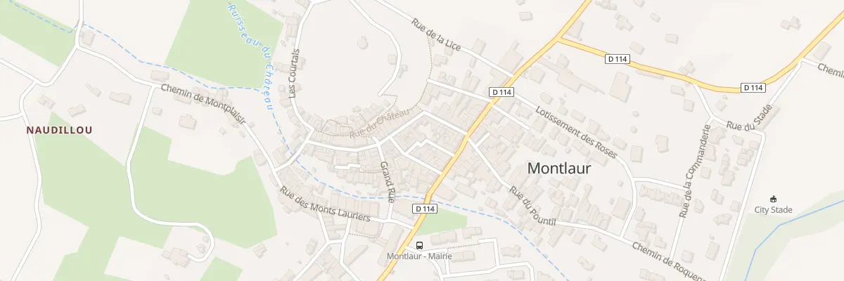 Plan du 109A Le Village Montlaur à Val-de-Dagne