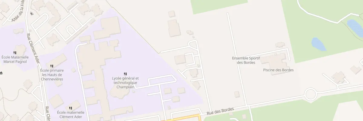 Plan du 5 Rue Jean Moulin à Chennevières-sur-Marne