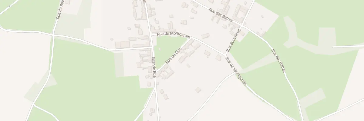 Plan du 12 Rue du Clos à Coivrel