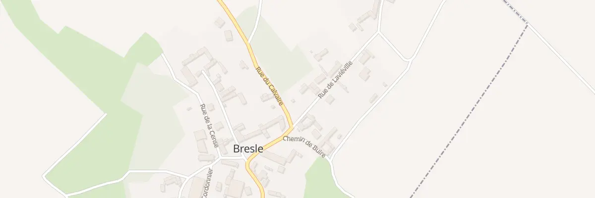 Plan du 5037 Rue de Laviéville à Bresle