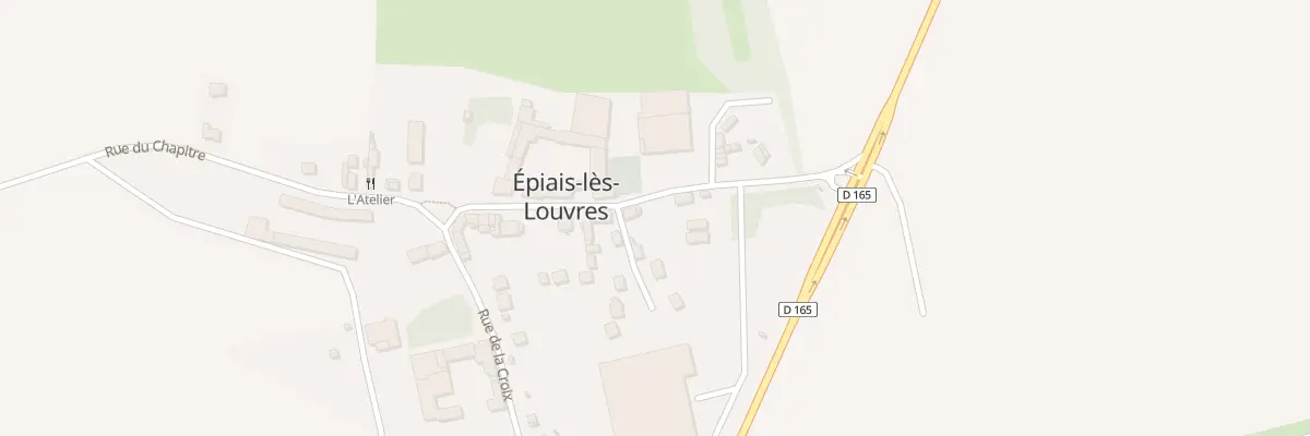 Plan du 1 Che du Martinet à Épiais-lès-Louvres