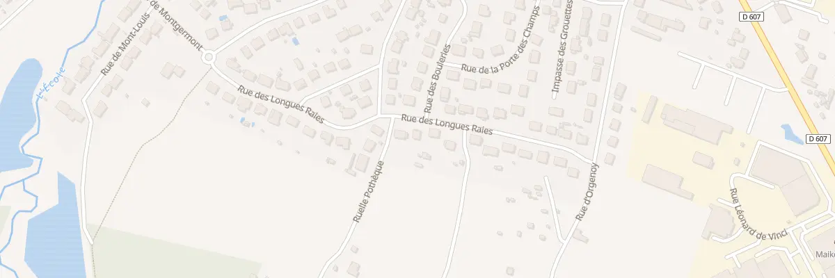 Plan du 25 Rue des Longues Raies à Pringy