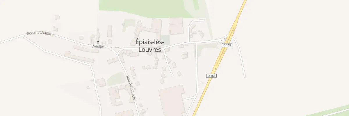 Plan du 1 Rue du Manoir à Épiais-lès-Louvres