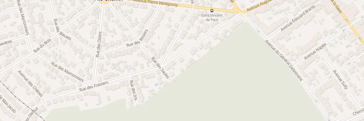 Plan du 33 Rue des Fraisiers à Villepinte